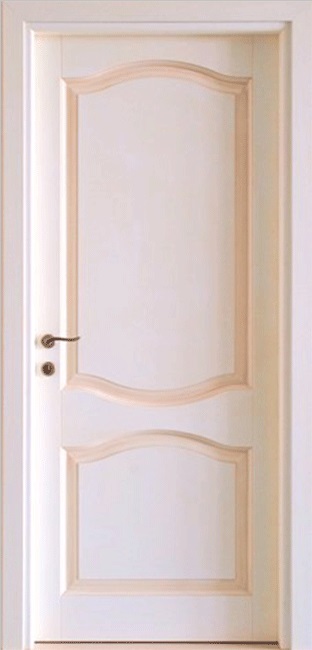 door antiqued solid wood afrodite 3cp