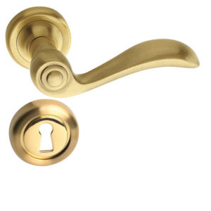 handle door internal baltic brass satin