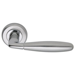 handles doors sasha chrome polished satin