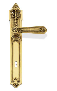 handles doors secondo impero c08710 gold